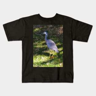 The White Face Heron! Kids T-Shirt